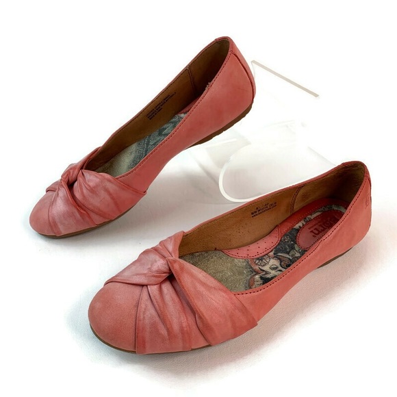 Born Pink Knot Front Comfort Ballet Flats sz 8.5